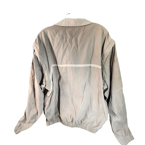 Firethorn Jacket Vest Convertable Mens Sz Large Zip Off Arms Beige Pullover Golf - Picture 2 of 14